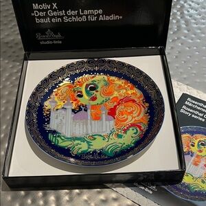 Rosenthal Aladin Art Plate - Bjorn Wiinblad - Motif 10